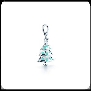 ISO TIFFANY CHRISTMAS TREE CHARM